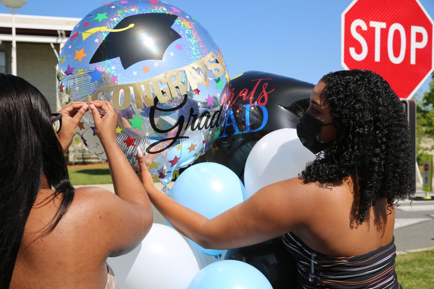 Stockton University commencement Tuesday, May 11, 2021 at the Galloway Township campus
